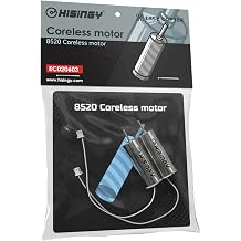 HISINGY Drone Motor for Firefly CollectionMACH 500 & SKYBREAKER,8520 Coreless Motor,Brushed Motors,DIY Mini Drones,Drone Accessories1pc Anode,1pc Cathode Grey