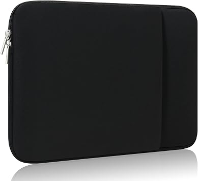 Laptop Bag Case for 13.5 inch Microsoft Surface Laptop 5 released 2022 Travel Protective Package Pouch Carrying Case Stainless Steel Zipper Accessories Black