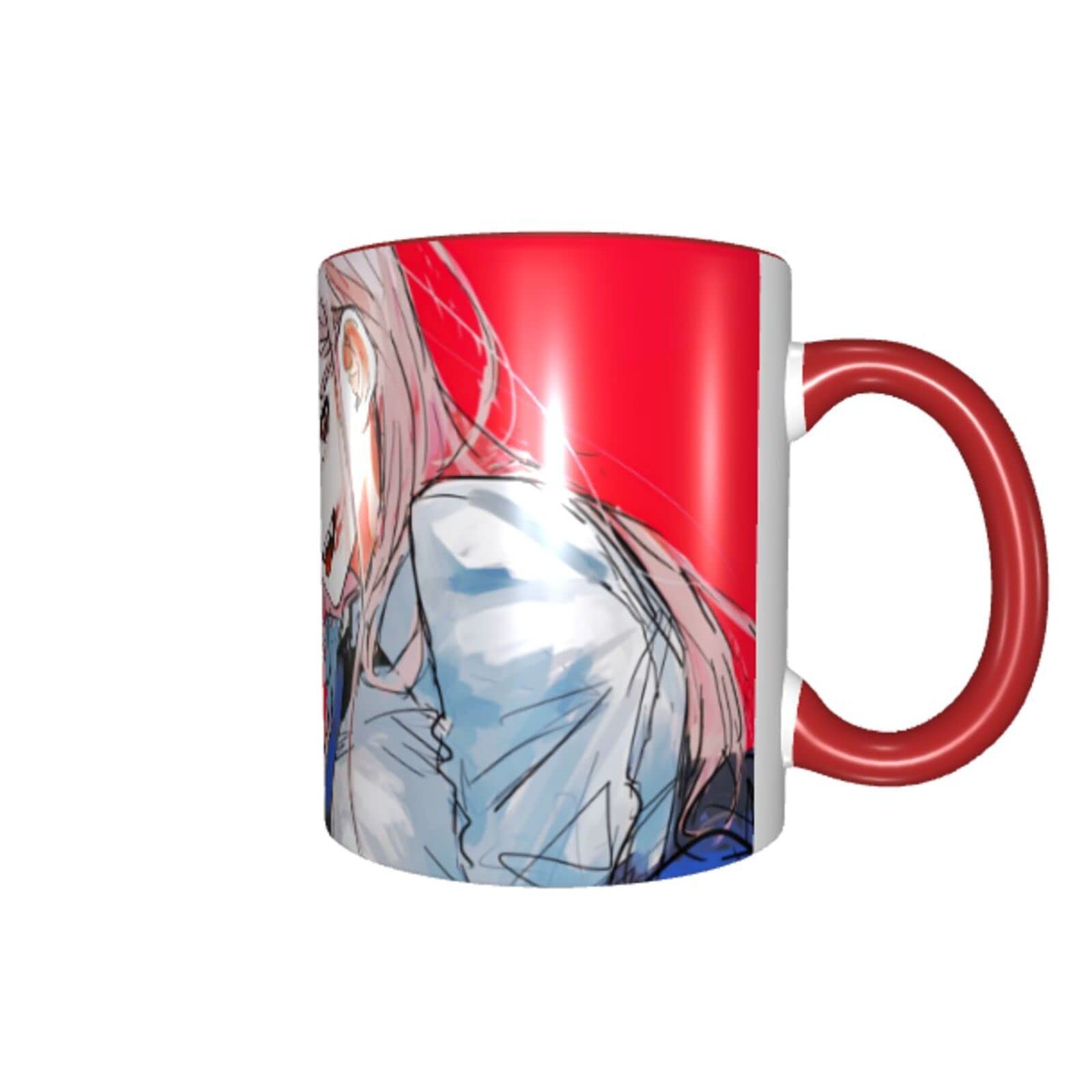 【匿名配送】夢のスクールデイズ パワーとチェンソーマン マグカップ パワーマキマ チェンソーマン パワー マグカップ Amazon】匿名配送]夢のスクール