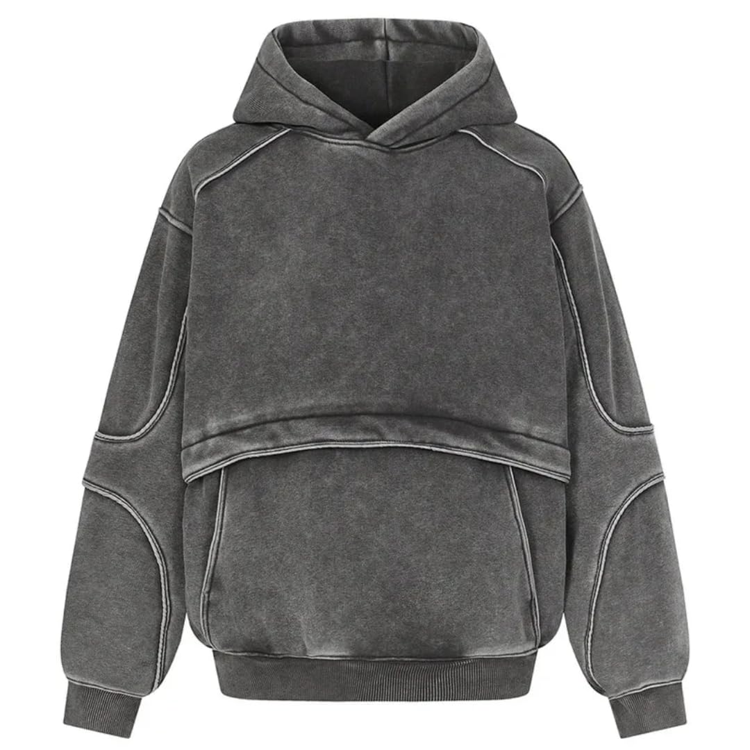 Felpe Hip Hop Felpe da Uomo Felpe Oversize Vintage Streetwear Caldo