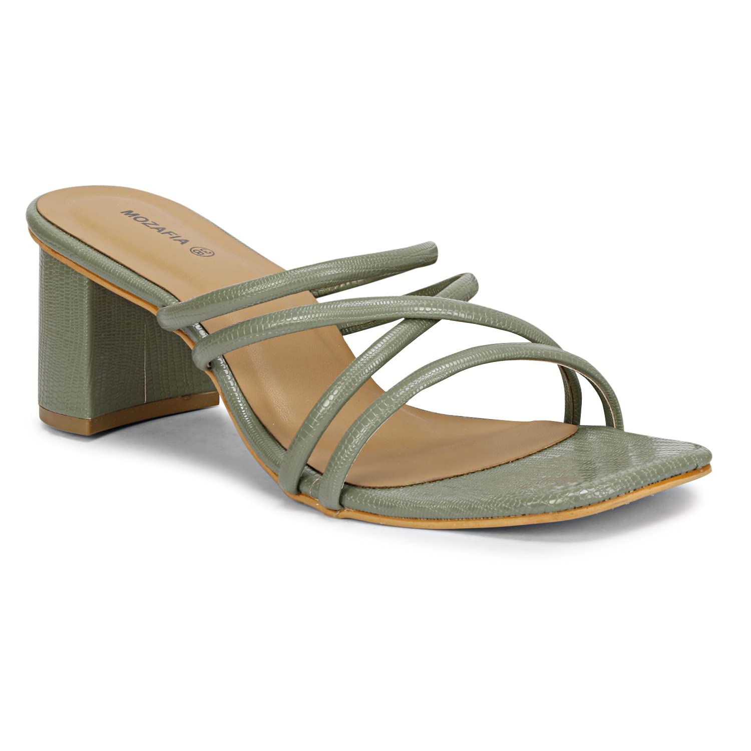 See full amazon price history chart for MOZAFIA Square Toe-Strappy-3 Synthetic Textured Upper Cushioned Footbed Office Wear | Casual Wear Latest Ladies Block Heels | Comfortable Heel for Women (Green 4 UK) MOZAFIA Square Toe-Strappy-3 Synthetic Textured Upper Cushioned Footbed Office Wear | Casual Wear Latest Ladies Block Heels | Comfortable Heel for Women (Green 4 UK) (B0BZSLBCC5) Amazon Price History, Amazon Price Tracker