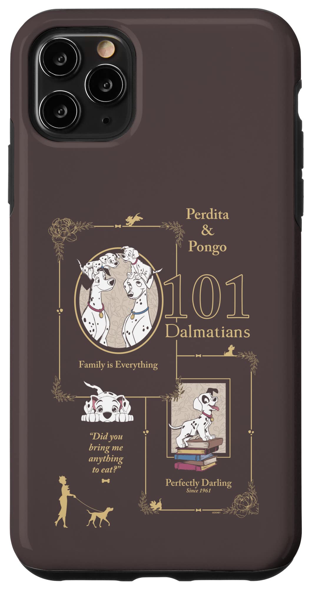 Coque iPhone 11 Pro Max Disney 101 Dalmatiens Perdita et Pongo