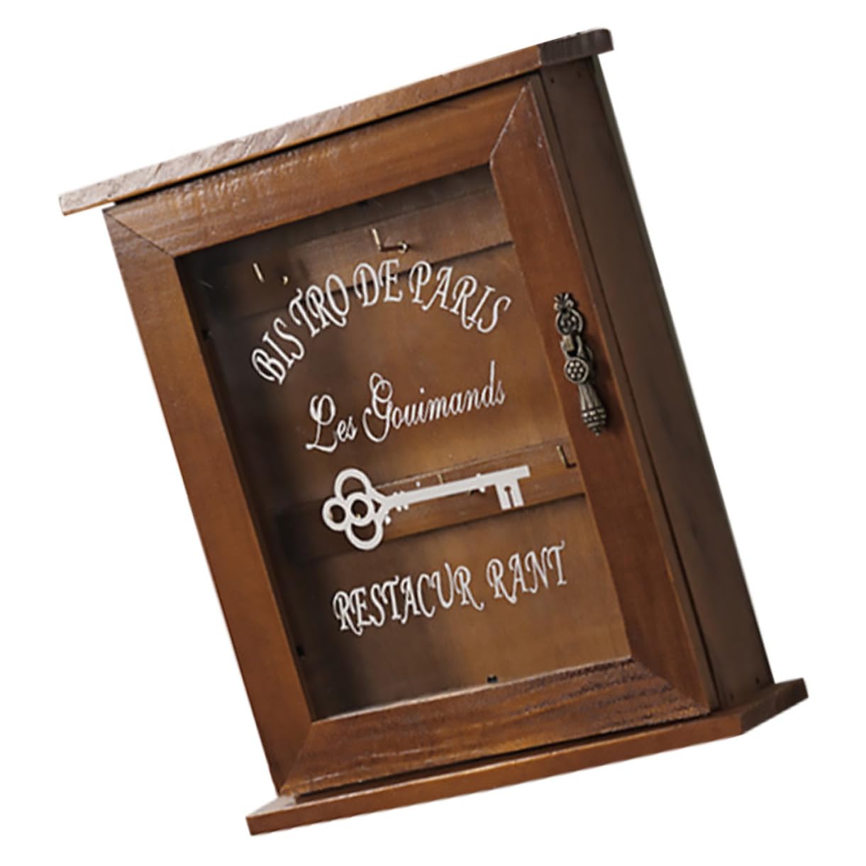 Caja para llaves de pasillo organizador de pared elegante y clásico