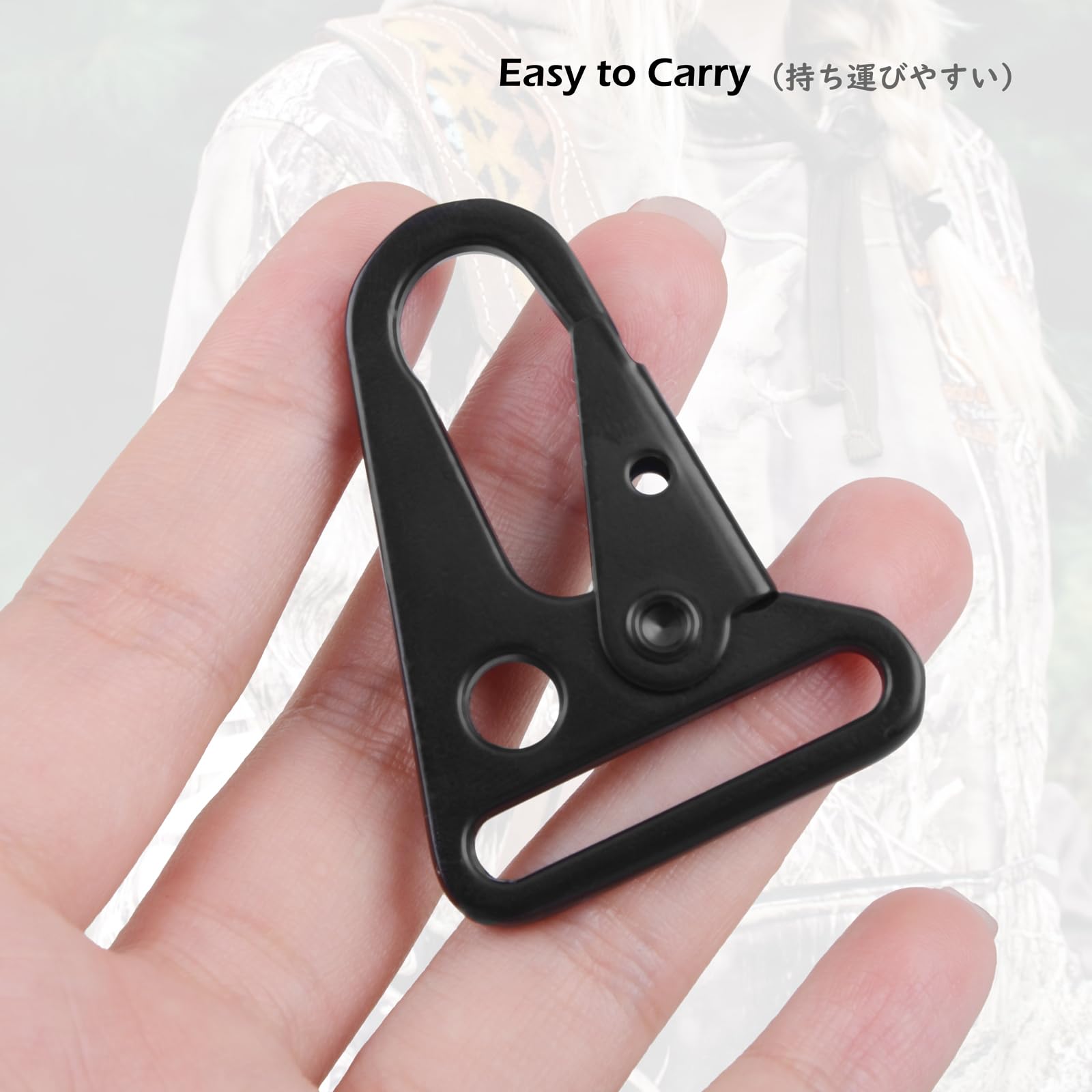 Amazon.com: TRIWONDER HK Hook Sling Clips Enlarged Mouth Tactical