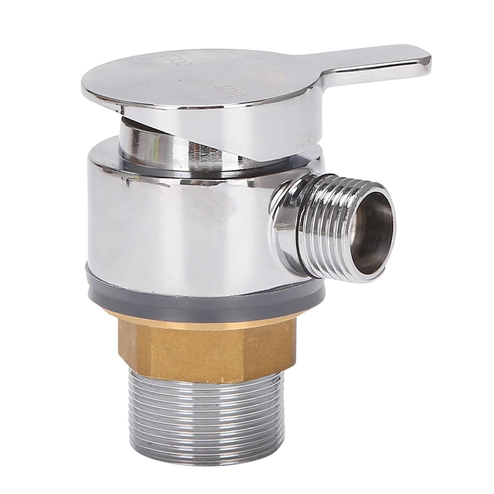 Tyuooker Shower Hose Valve Shower Faucet Hot & Cold Water Thermostatic Mixer Mixing Valve Suitable for RV and Yachts - Image 4