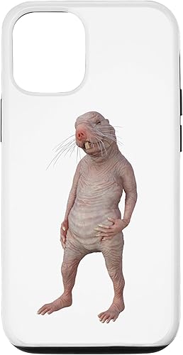 Miniatura 1 de Funda para iPhone 1212 Pro Live Weird Funny Naked Mole Rat Strange Animal Case