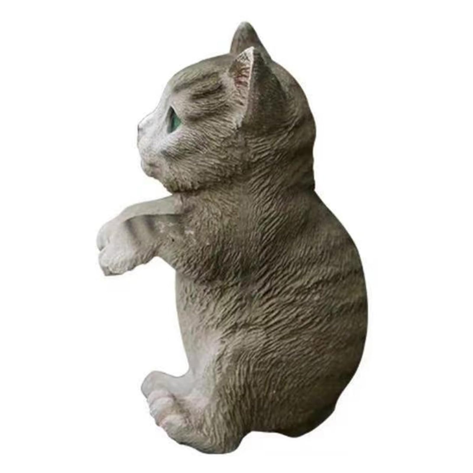 YXCQHZM Resin Animal Statue Flowerpot Garden Ornaments Outdoor Hugger Figurines Hanging Decor Patio Gardening Sculpture (Cat A)