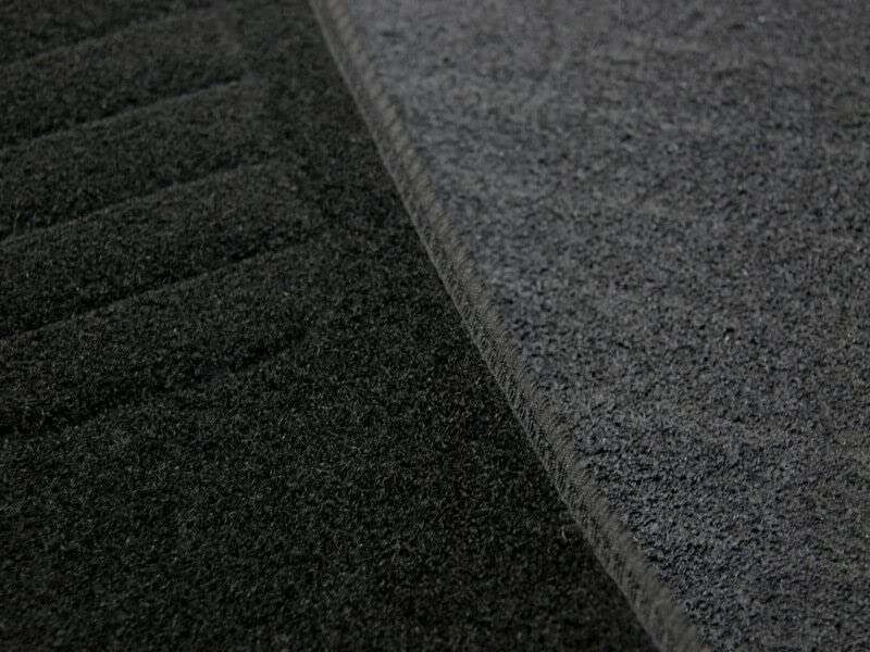 Alfombrillas de velour para DS4 I 2015 a 2018 alfombras con fijaciones redondas y ajuste perfecto 3
