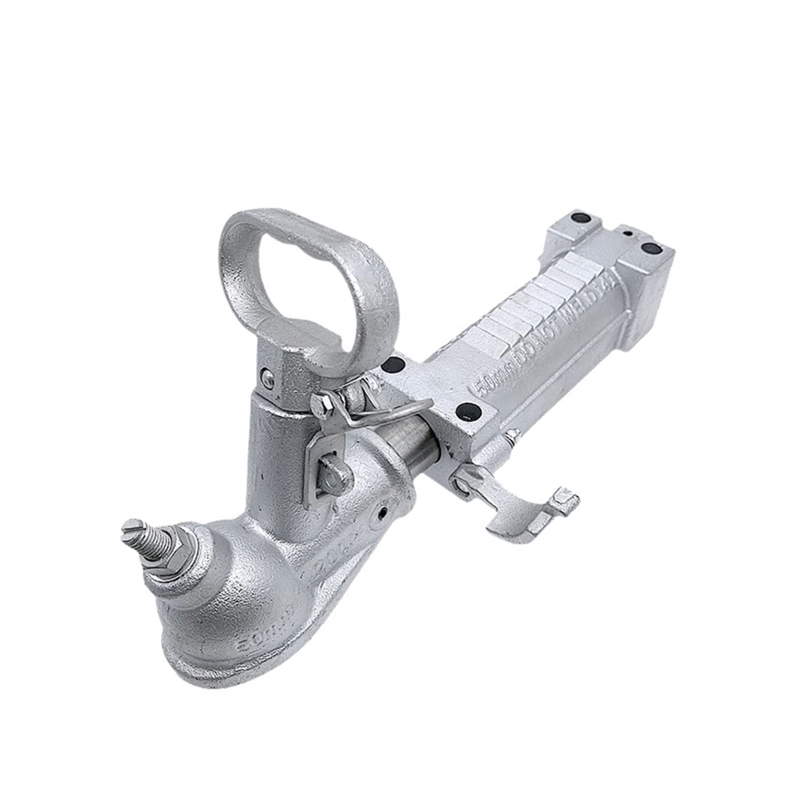 Enganche de Remolque, Acoplamiento de Acoplamiento Remolque 4 Agujeros 5 0mm Bola Enganche Cap 2000 kg Caravana RV Partes y Accesorios