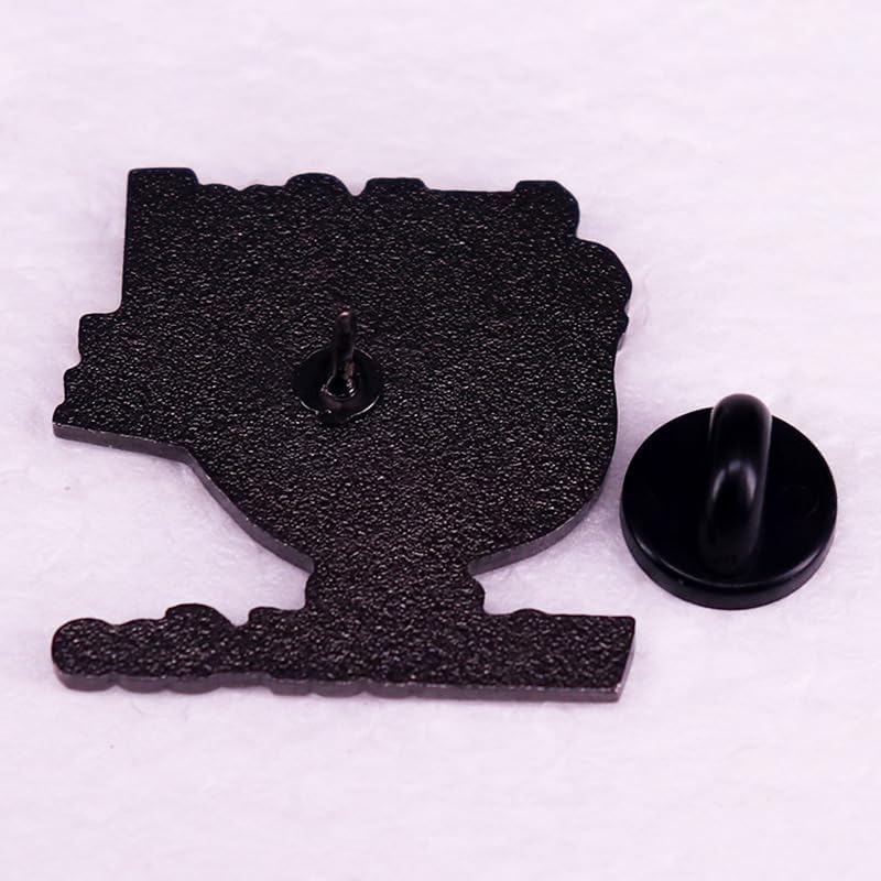 Can't Spell Cool Without Coo Funny Pigeon Brooch,stay Cool Metal Badge image 2