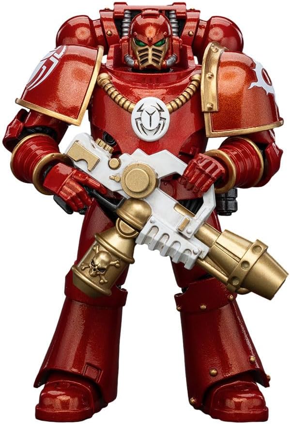 JOYTOY Action Figures Warhammer 40K 4.7inch Thousand Sons Legion MKIV Tactical Squad 1/18 Movable Model Collectible Figurine (Legionary 2)
