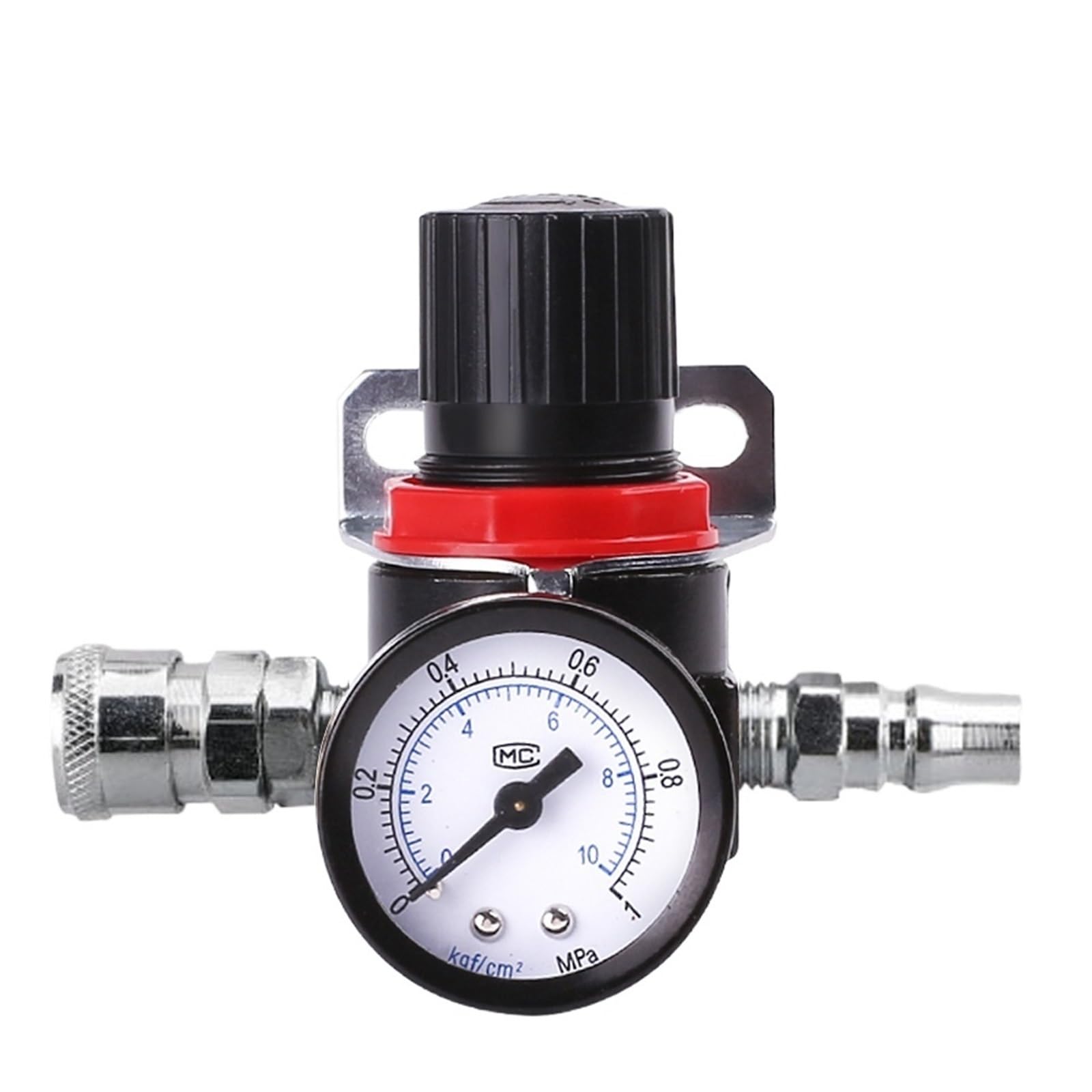 Jwvialel Ar2000 10Mm Ar2000 02 G1/4 Inch Pressure Regulator Mini Ar2000-02 Relief Control Compressor Treatment Units Valve Gauge Fitting 1Pcs(Ar2000 10Mm)