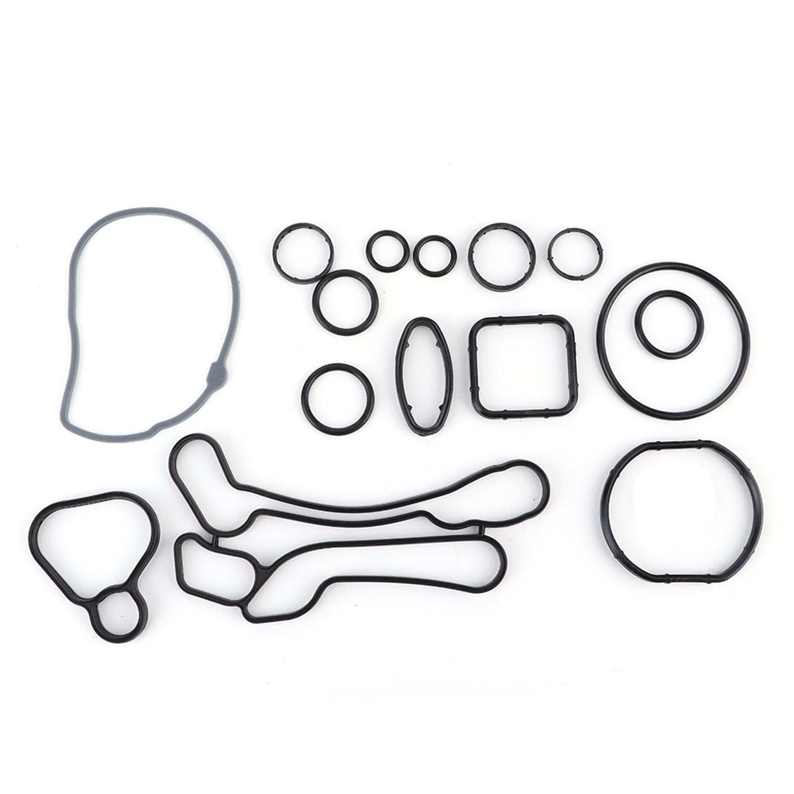 Kit guarnizioni radiatore olio, kit guarnizioni guarnizioni radiatore olio motore in gomma 55355603 Kit di riparazione adatto