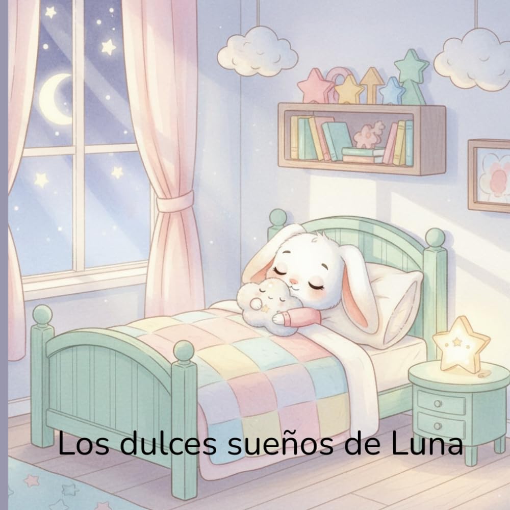 Los dulces sueños de Luna: Un cuento infantil para dormir que ayuda a crear rutinas de sueño tranquilas (3–5 años)