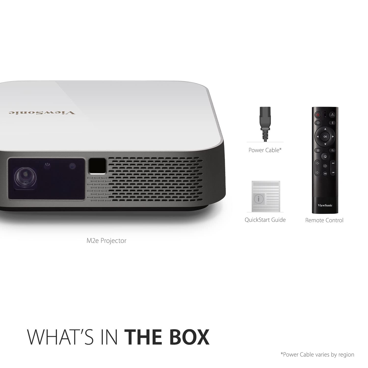 Viewsonic M2E Smart Wi Fi Portable Mini Projector 1080P With 1000 Led