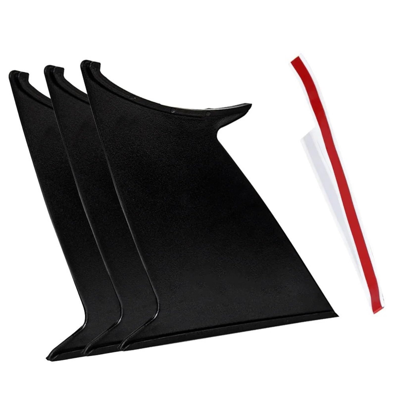 Stabilizator skrzydła spoilera pasuje do Subaru STI 2015-18 skrzydło spoilera sztywne wsparcie rajd jeden kawałek JR-WSS02 Spoiler dachowy(3 pieces)