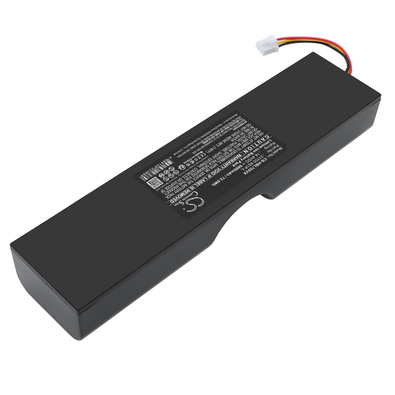 Ersatz Akku kompatibel mit HOBOT Legee D7, Legee D8 PN:HOBOT 217&00 4S1P-L 5000mAh / 72.0Wh
