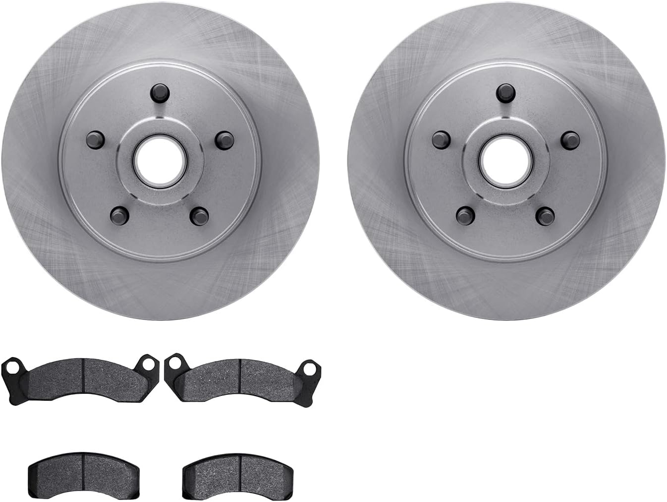 Front Brakes and Rotors| Automotive Replacement Brake Kits| Front 5000 Advanced Brake Pads and Rotors Kit| Fits 1985-1987 Lincoln Continental, Mark VII