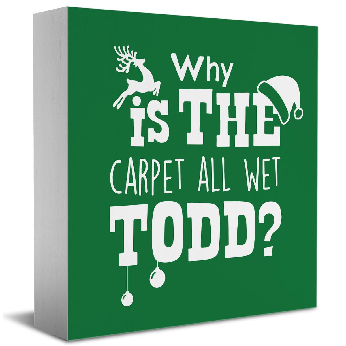 Christmas Vacation Decorations Christmas Holiday Decor Christmas Vacation Decor Christmas Holiday Decorations Funny Christmas Decorations Merry Xmas Decor 5 x 5 Inches