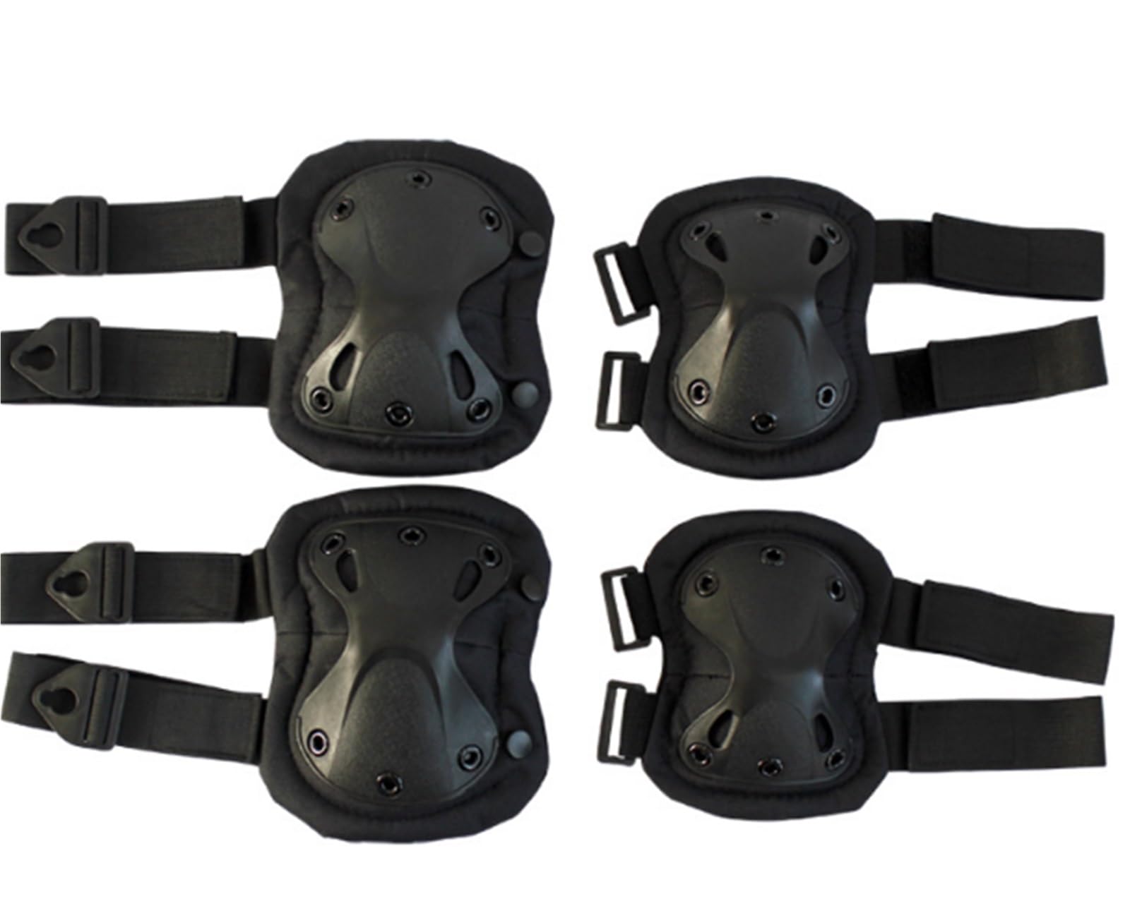 Genouillères et coudières tactiques Style15 pour sport en plein air