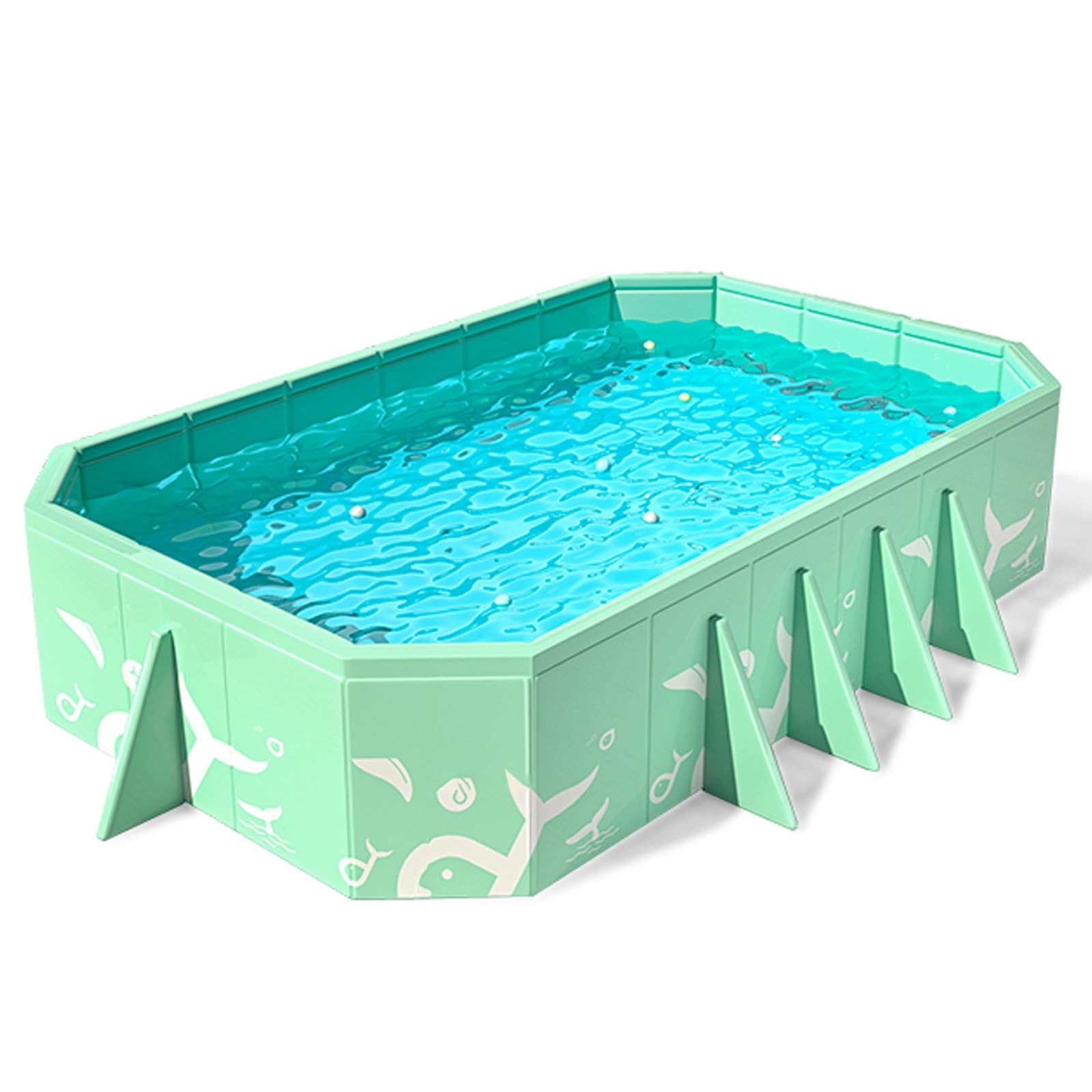Amazon.com: MZQMK Non-Inflatable Swimming Pool for Kids and Pets