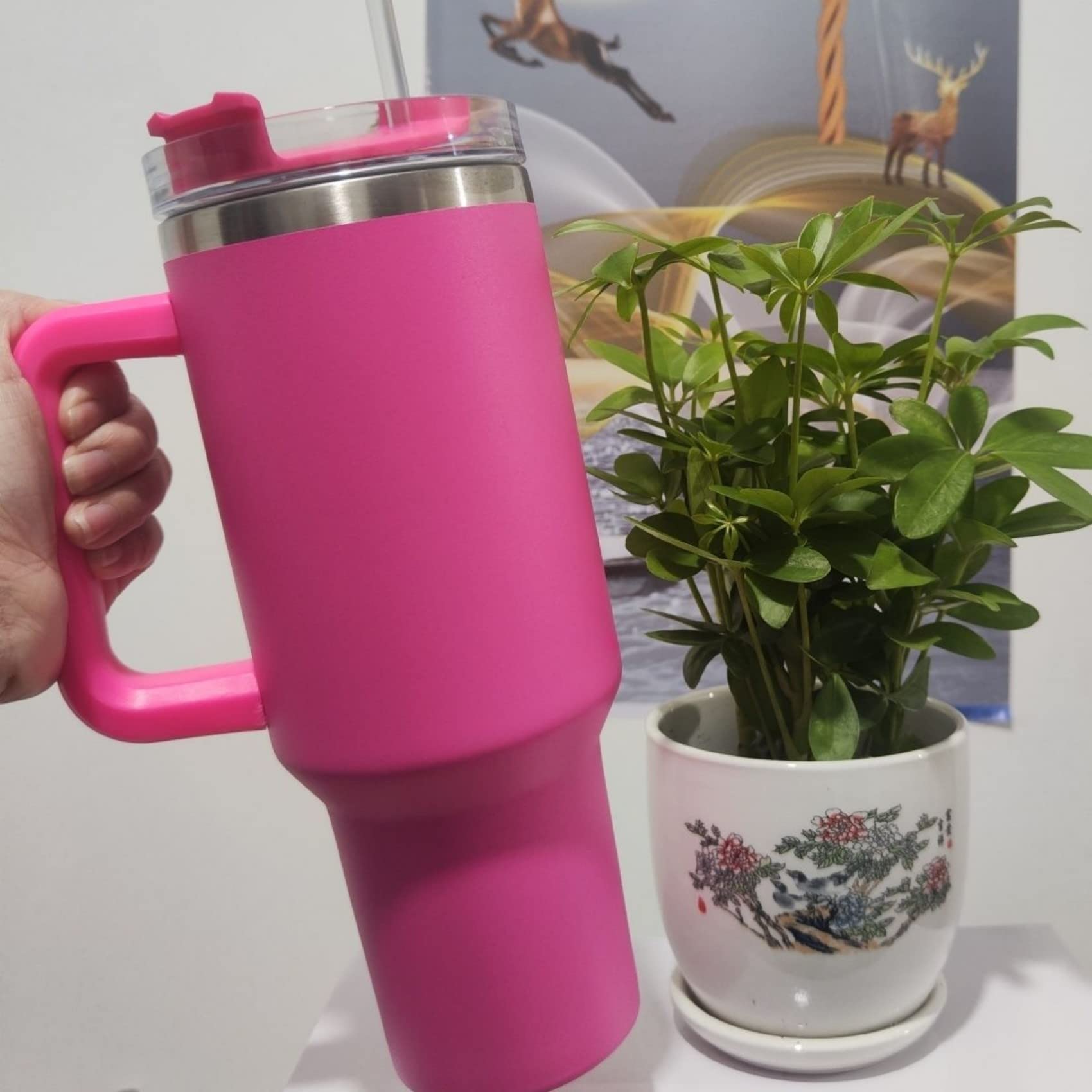 Gobelet Isotherme Lidl Gobelet Isothere Stanleys De 1 184 L Avec Poignée, Logo Stanle Avec Gobelet 32 Oz Avec Poignée