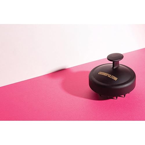 Miniatura 2 de Cosmopolitan Masajeador de cuero cabelludo para el cabello, cepillo de champú suave, exfoliante de cuero cabelludo y masajeador de cabeza para