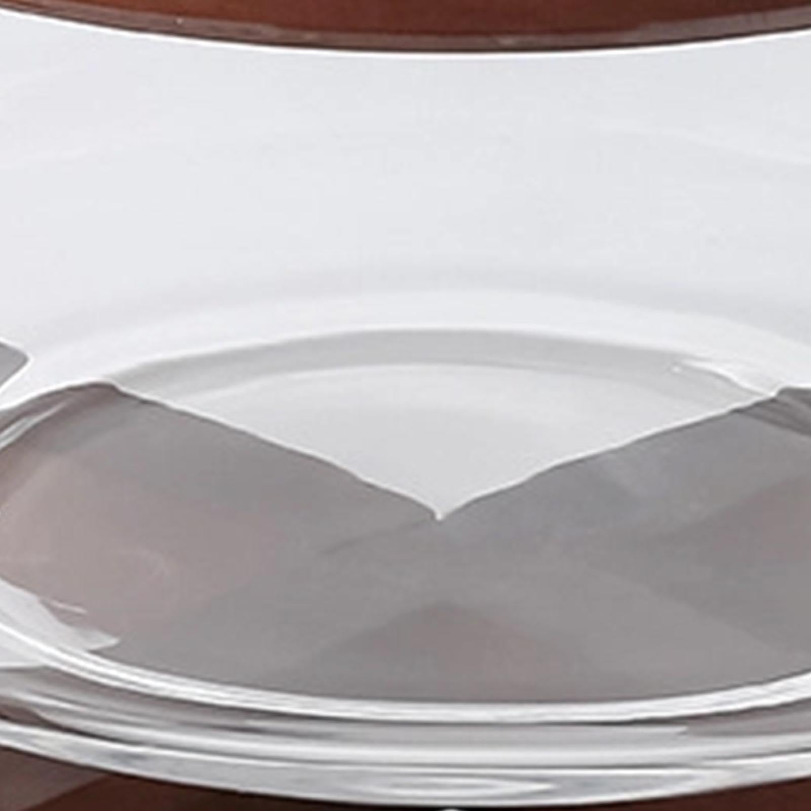 Glas-Salatschüssel, 1800 ml, Küchenschüssel, großes Fassungsvermögen, lebensmittelecht mit Holzboden, zum Essen, Familientreffen, Party-Servieren, Nudeln, , , Desserts