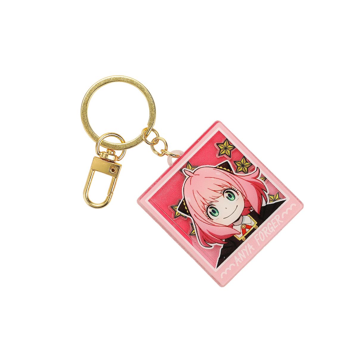 Bioworld Spy X Family Anya Acrylic Shaker Keychain