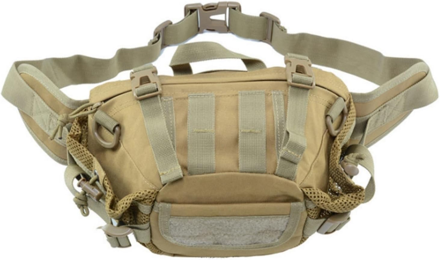 ウエストバッグ ボディバッグ アウトドア旅行登山多機能ウエストバッグ 大容量(緑)