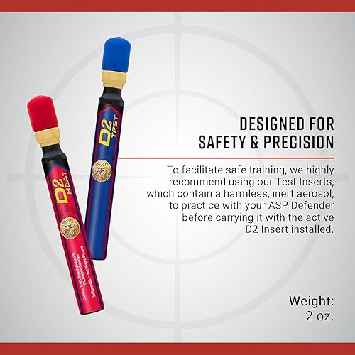 Miniatura 4 de ASP Insertos para spray de pimienta Metro o Sport Defender, incluye 1 calor y 1 spray de prueba