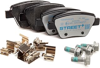 STREET+ by PAGID Racing, Street Legal Upgrade Rear Brake Pads T8080SP2001, WVA 24563, FMSI 8656-D1456 for Audi SEAT Skoda VW