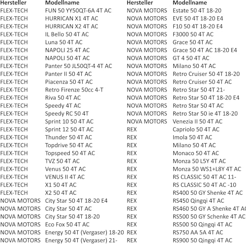 Area1 Ersatz Luftfilter + Luftfilterkasten GY6 50ccm China 4Takt 10 Zoll Kompatibel mit Explorer AGM RS Yiying 50QT/139QMA/QMB