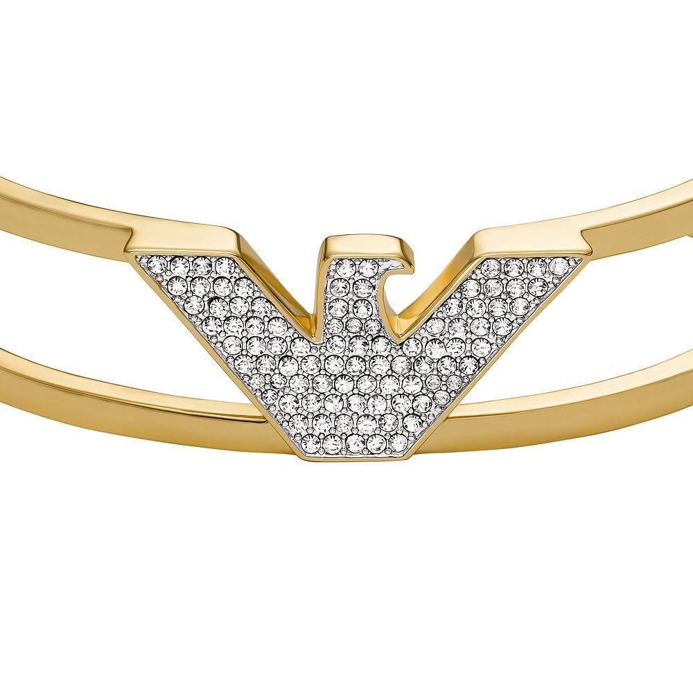 Emporio Armani Bracciale donna in metallo dorato, EGS3047710