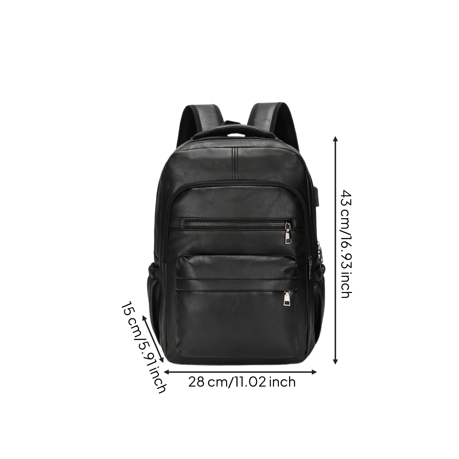 Mochila con Asa, Negro
