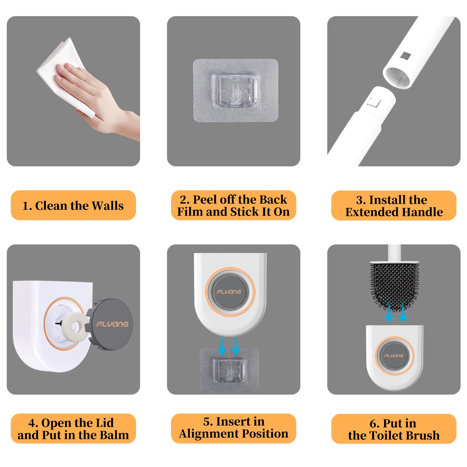 FOVNOT Toilet Brush - Image 3