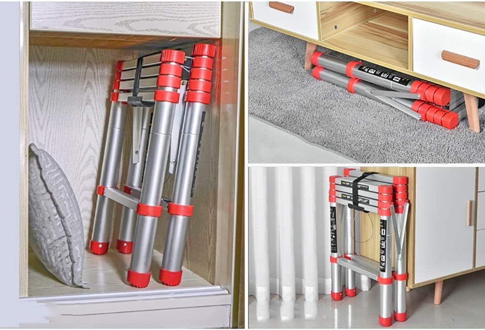 脚立 アルミ 伸縮はしご 折りたたみ [ DN-FSL50 ]