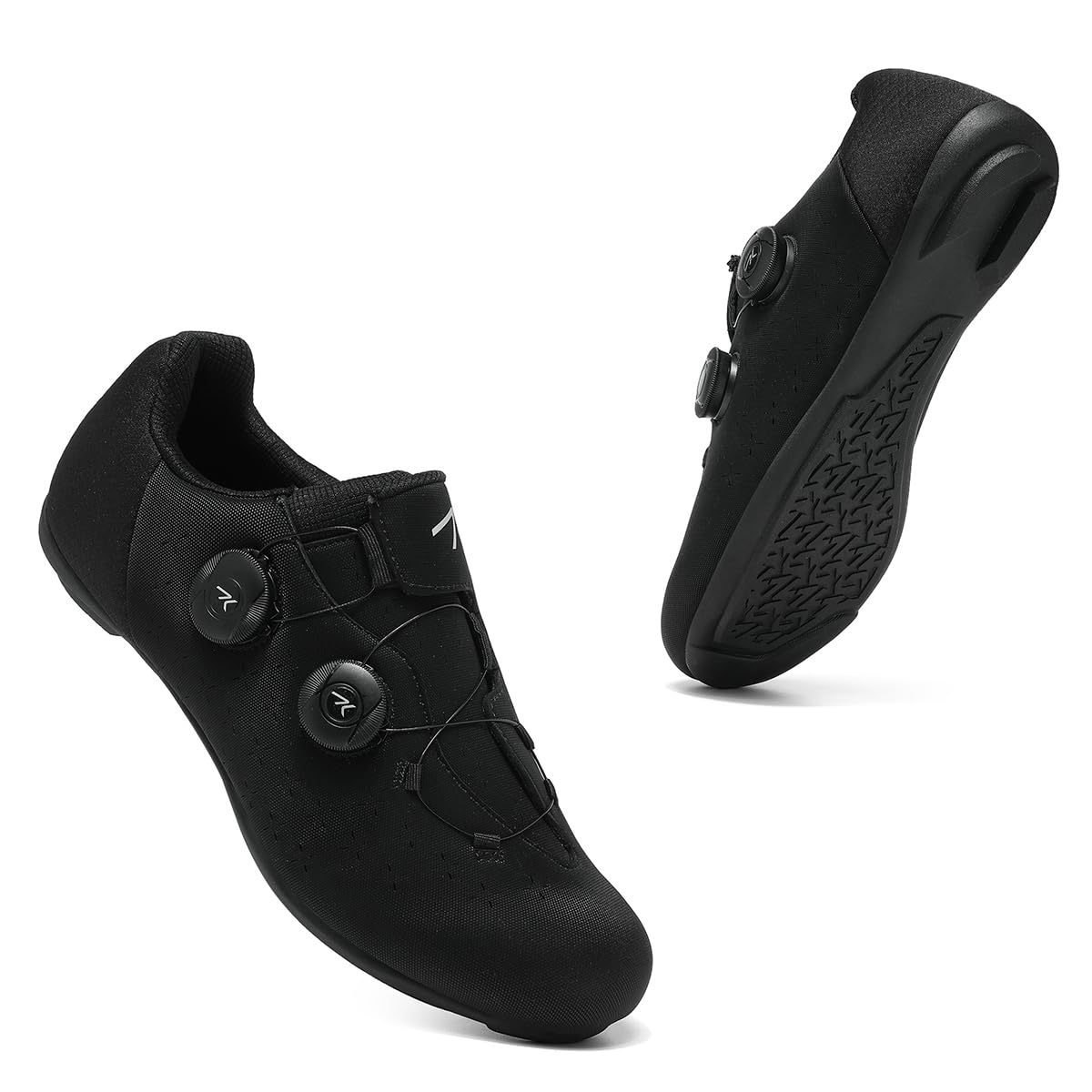 Scarpe da Ciclismo Uomo, Senza insenature Scarpe da Bici Strada Mountain All'aperto Senza Attacchi per Sportive da Esterno