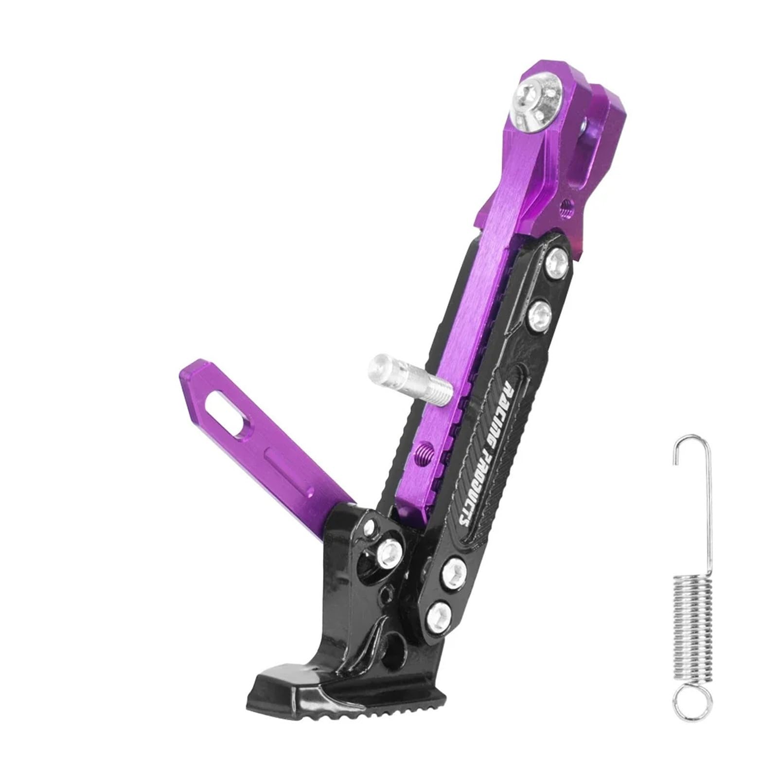 Supporto for cavalletto for Monopattino Elettrico, Supporto for Piedi Regolabile for Spider PRO, Parti di Supporto Laterale(Purple)