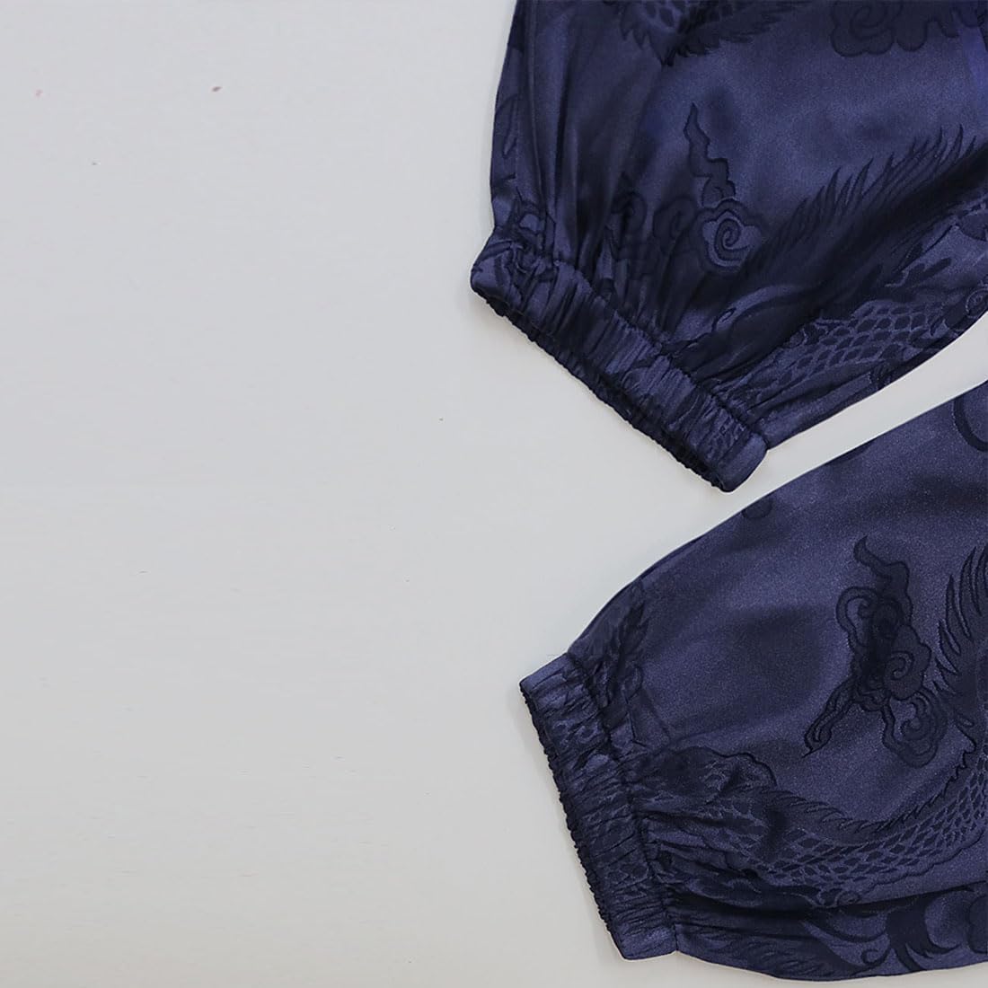 HZCX FASHION Mens Womens Harem Pants Dragon Aladdin Pant Baggy Joggers Kung Fu Hanfu Tai Chi Yoga Pants Loose Trousers - Image 5