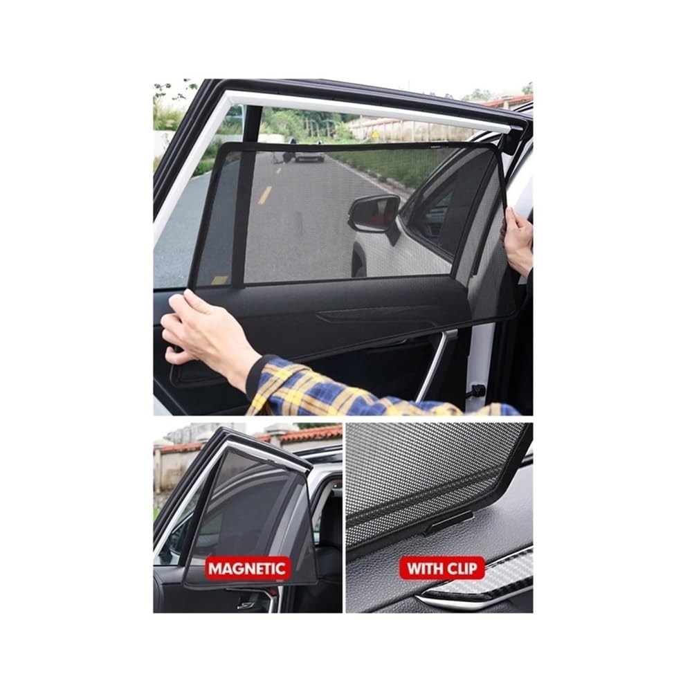 Armaturenbrettteppich Magnetische Auto Fenster Sonnenschirm Für BYD Für Atto 3 2022-2024 Vorhang Mesh Front Windschutzscheibe E