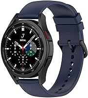 Vista 11 de Correa de reloj de silicona de 0.78 pulgadas de repuesto para Garmin Forerunner 245/245 Music, Vivoactive 3, Vivoactive 5, Venu, Venu Sq, Fenix