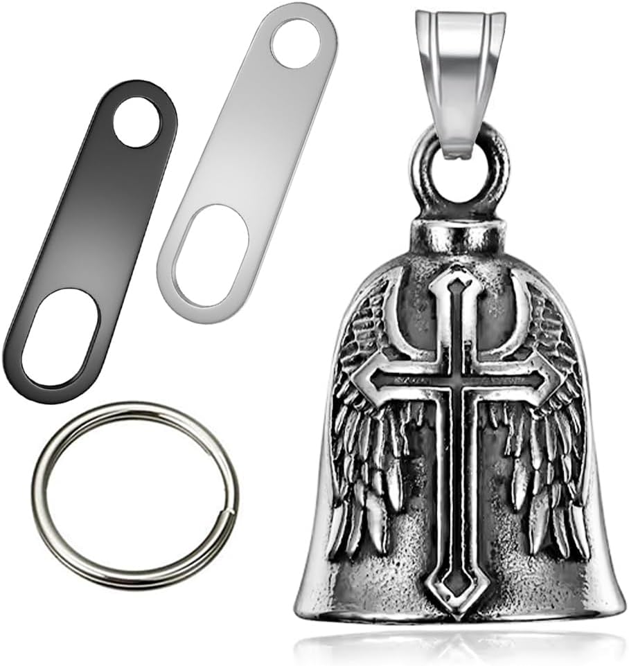 Motorcycle Bell, Unique Design, Excellent Quality, Good Luck Bell, Motorcycle Accessories, 1.18 inch Diameter, Unisex