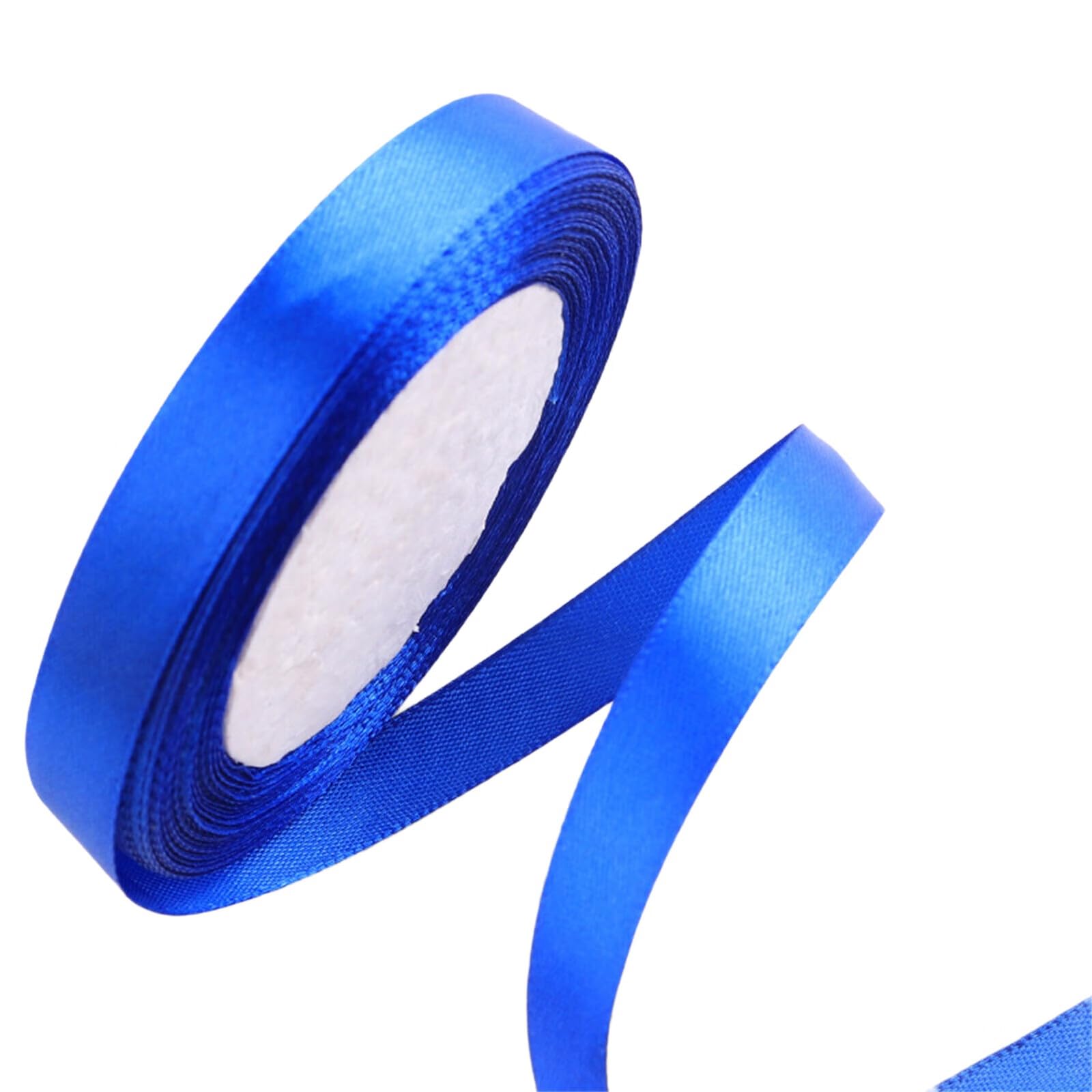 Buxuaaaa 2Rolls Wrapping Ribbon Christmas Ribbons for Christmas Bows Crafting Wrapping Wedding Party Decoration 2Rolls / Pack Invitation Card Ribbon