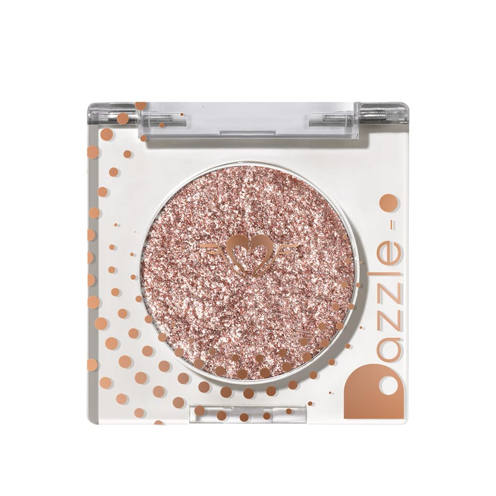 Daily Life Forever52 Dazzle Dot Pressed Glitter | Long-Lasting 12-Hour Wear | Ultra-Glam, High-Shine, Water-Resistant | Subtle to Bold Sparkle for Eyes & Face (Champagne Shower-17, 1.68g)-image-40