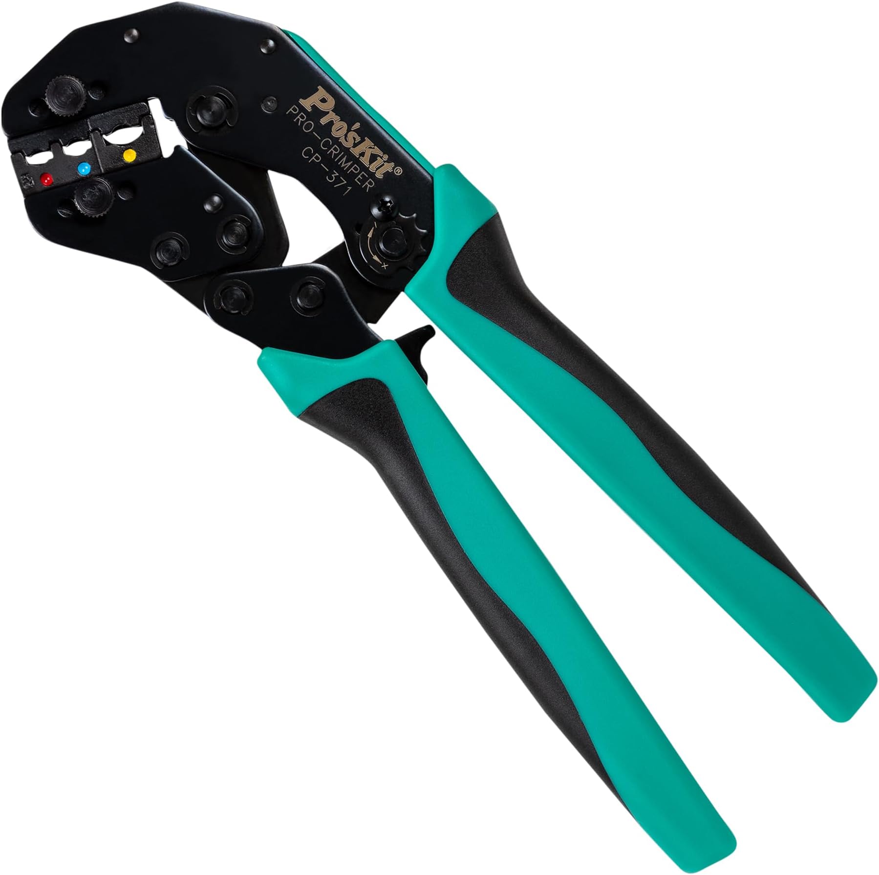 Proskit Pro'sKit 902-152 CrimPro Crimper for RD/YL/BU Insulated Terminals Standard Type