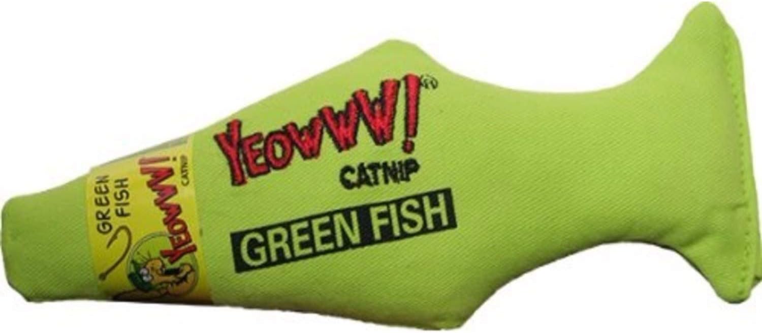 Yeowww! Green Fish (Pack of 3)