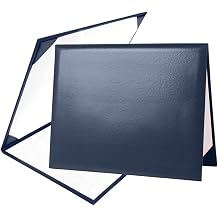 Diploma Holder 8.5"x11" Diploma Cover Navy, 1 Pack