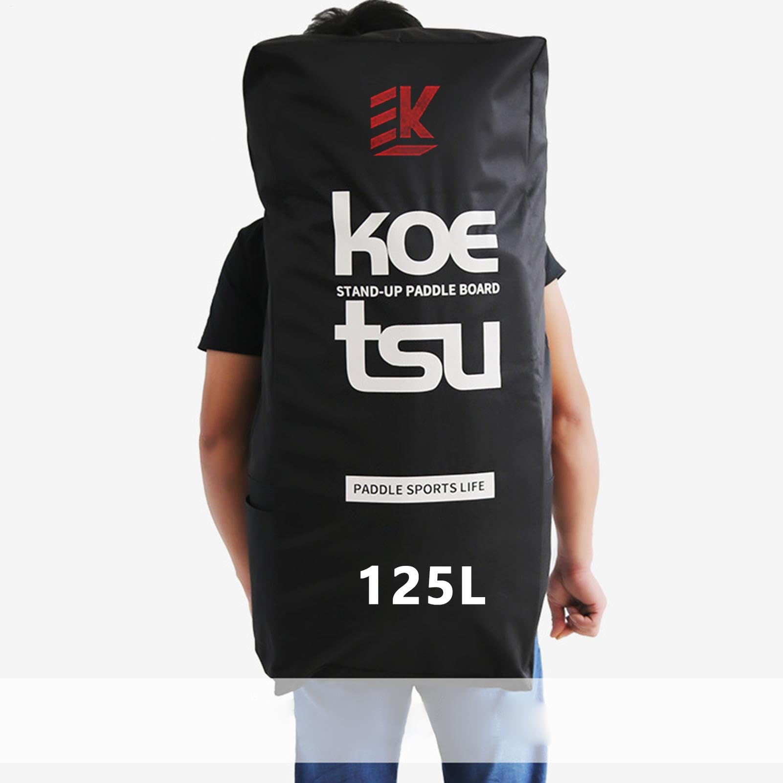 Borsa Da Stand Up Paddle Regolabile, Zaino Da s-up Portatile Con Cerniera Borsa Per Il Trasporto Della Tavola Da Paddle Borsa Portaoggetti Gonfiabile Da 125 Litri Zaino Di Grande Capacità