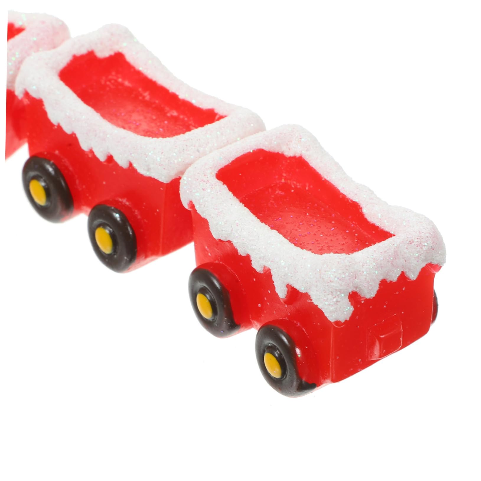 Gatuida 5juegos Accesorios De Pueblo Navideño Decoración De Navidad De y Vagonetas para Manualidades y